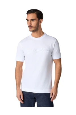 Logo bomulls-t-shirt