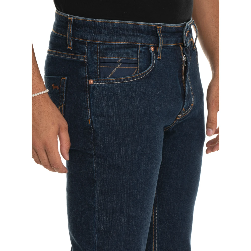 Harmont & Blaine Klassieke Denim Jeans voor dagelijks gebruik Blue Heren