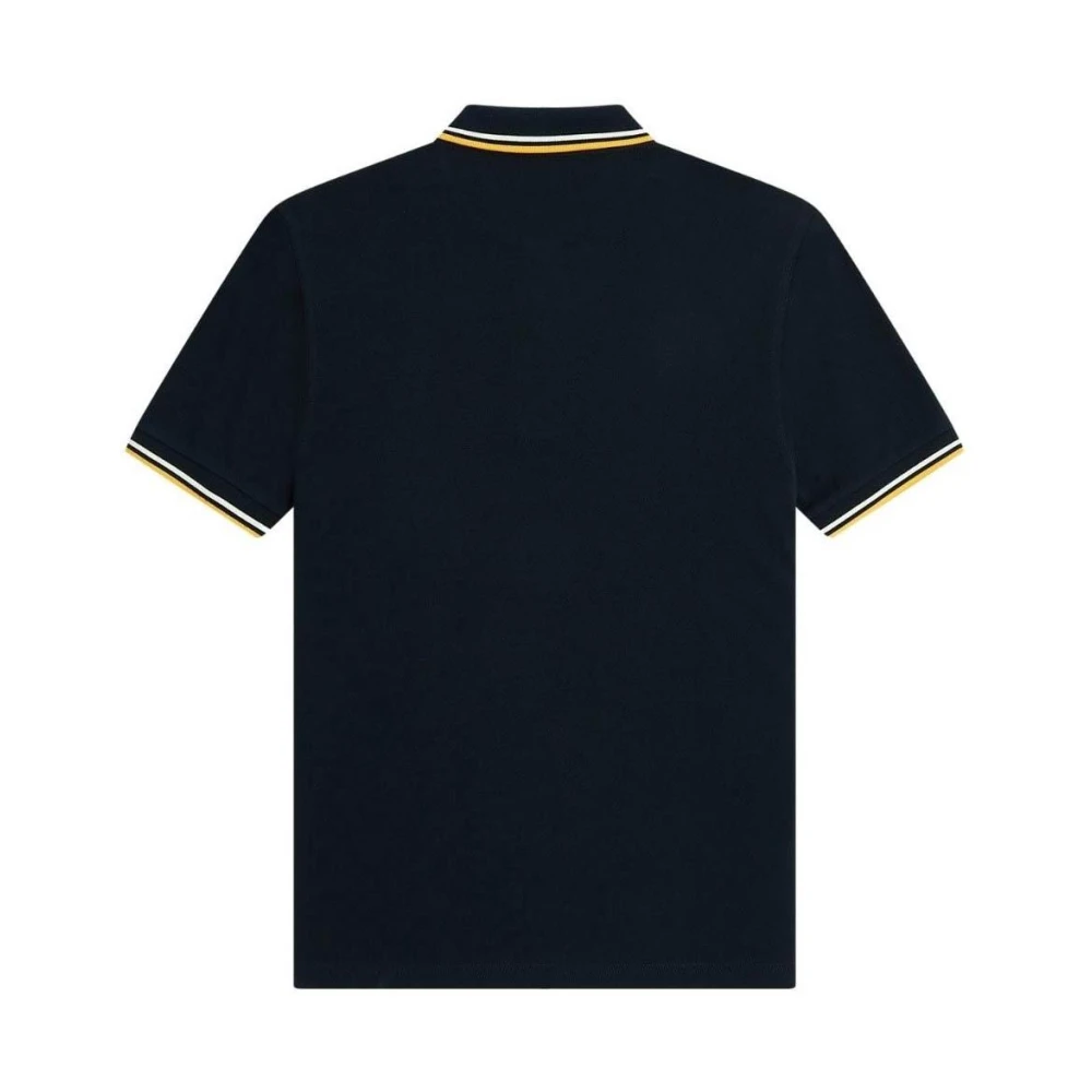 Fred Perry Polo Shirts Blue Heren