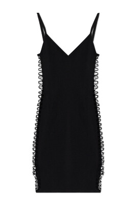 chinese dress ladies DSquared2 Black & Red Leather Corset Bustier  THE WAY WE WORE