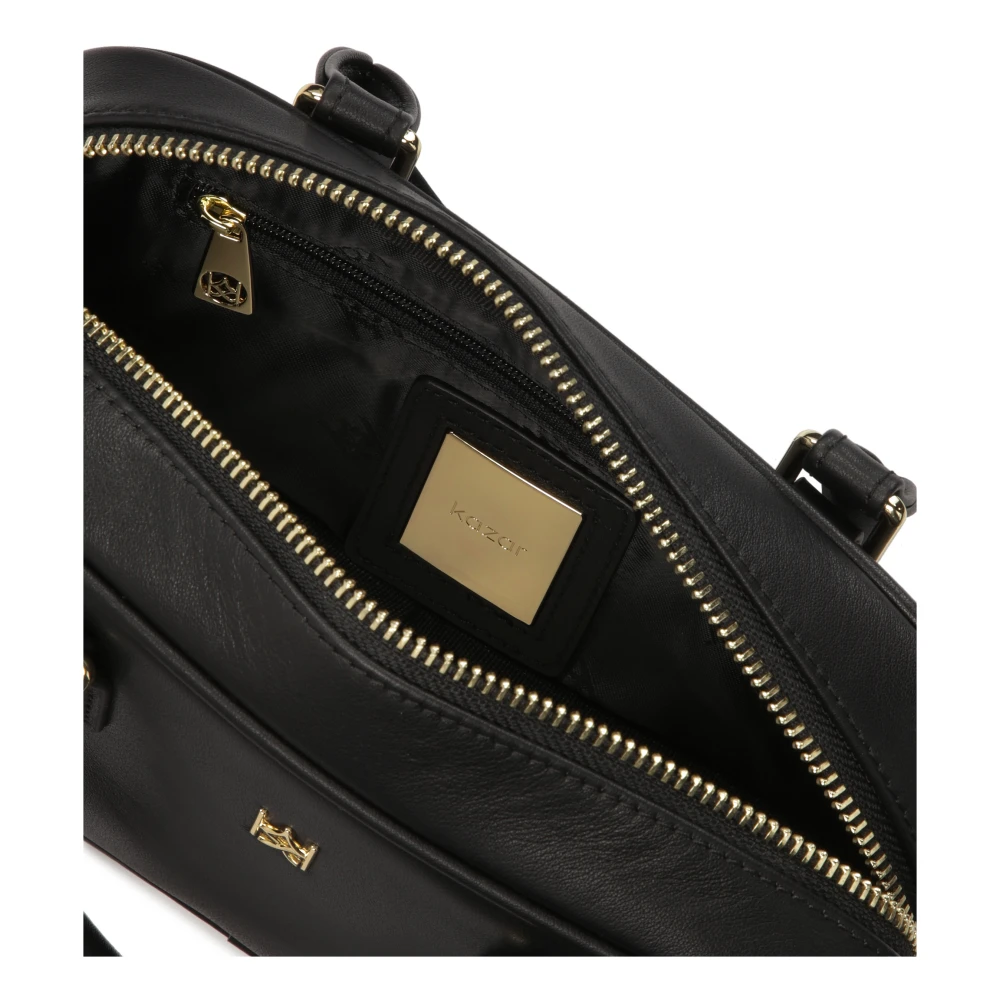 Kazar Kleine handtas met handgrepen Black Dames