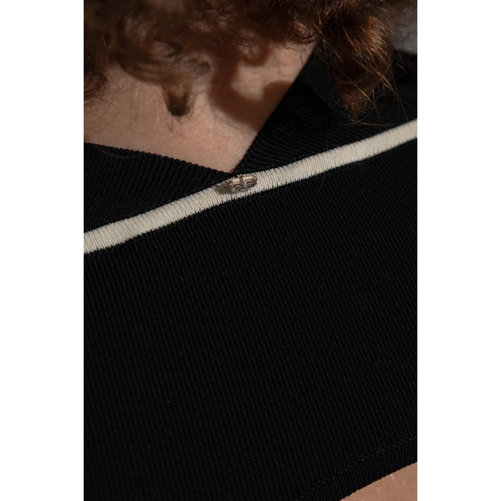 SPORTMAX Top 'Adda' Black Dames
