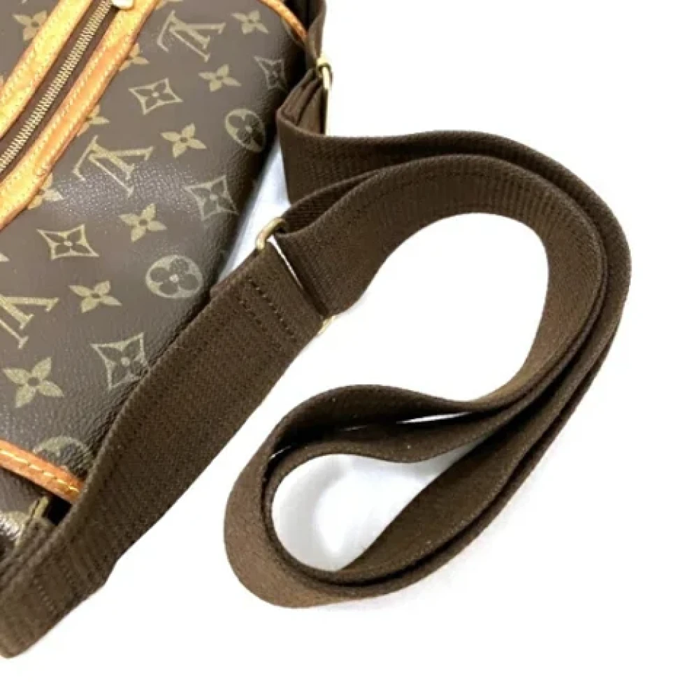 Louis Vuitton Vintage Pre-owned Canvas shoulder-bags Brown Dames