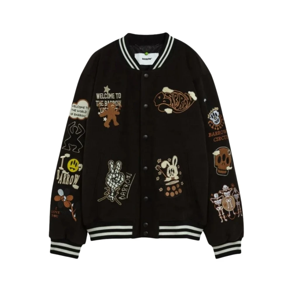 Barrow Unisex College Jack in Zwart Black Heren