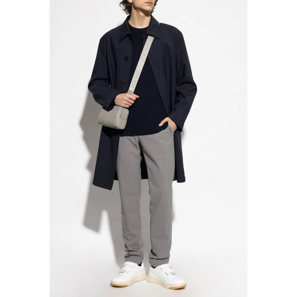 Theory Wollen jas Blue Heren