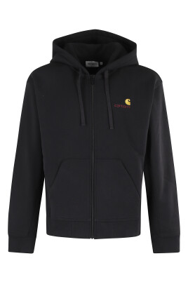 sweat-a-capuche-noir-american-script