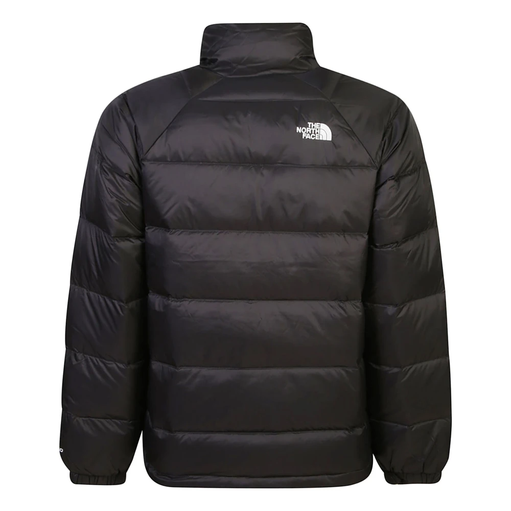 The North Face Zwarte waterdichte jas met logo-borduring Black Heren