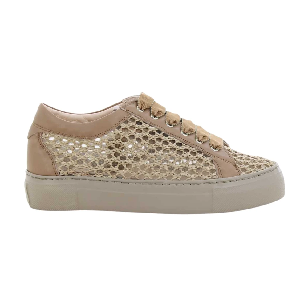 AGL Metra Sneakers Dames Schoenen Bruin