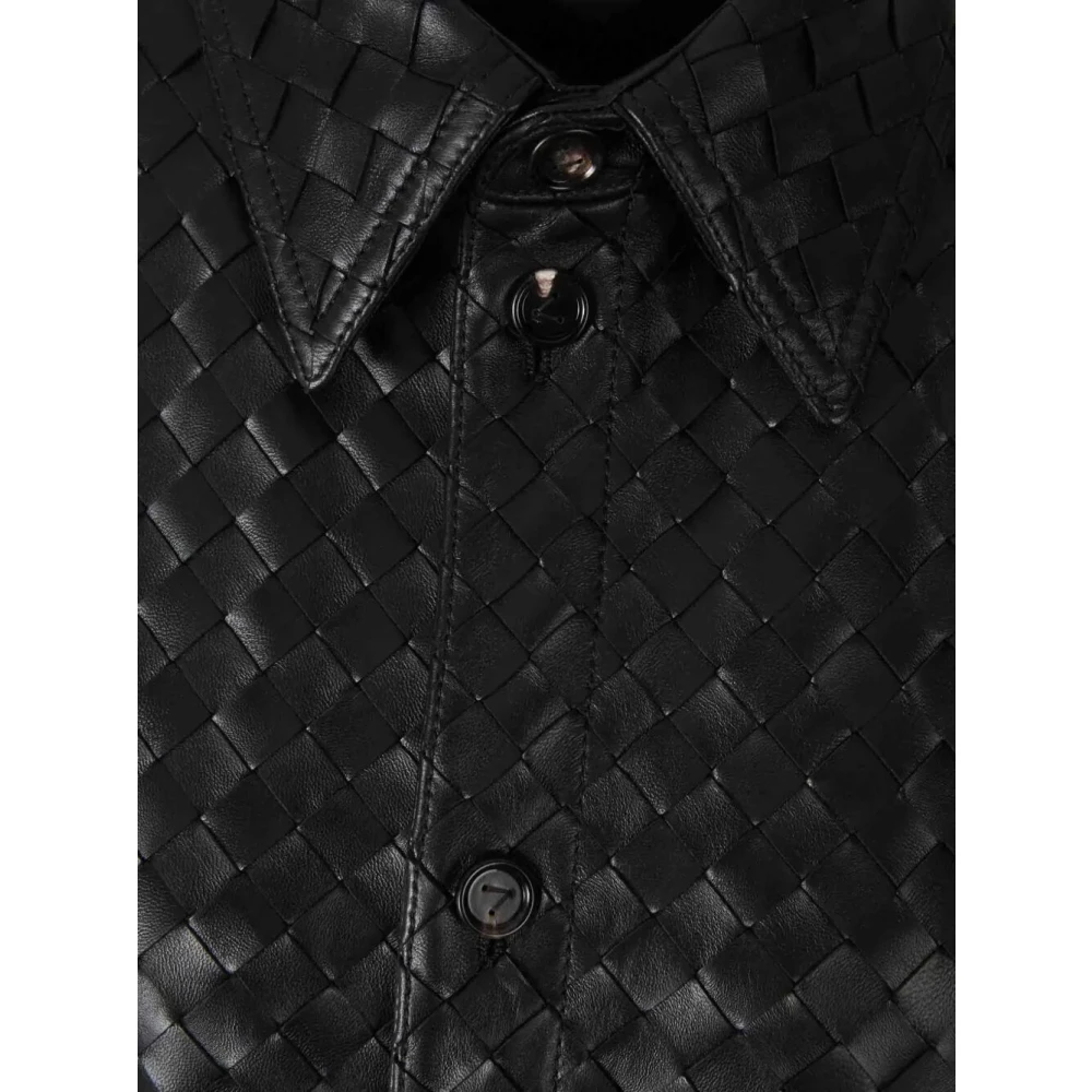 Bottega Veneta Casual Katoenen Overhemd voor Mannen Black Dames