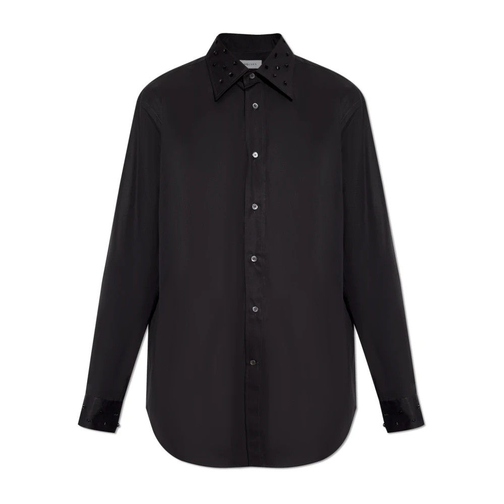 Alexander mcqueen Shirt met decoratieve elementen Black Heren