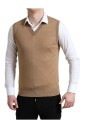 brown-wool-sleeveless-pullover-sweater