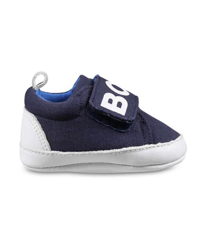 blue-fabric-sneakers-with-white-sole