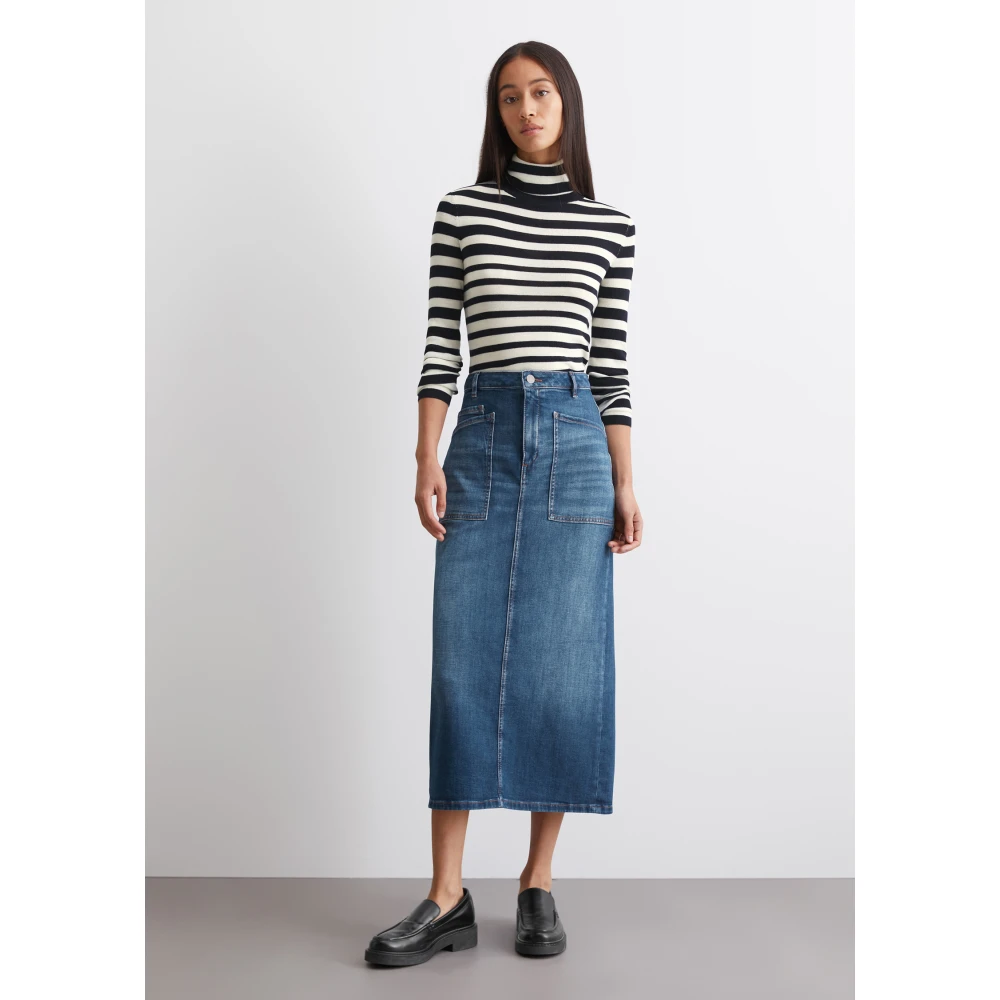 Marc O'Polo Gewone spijkerrok Blue Dames