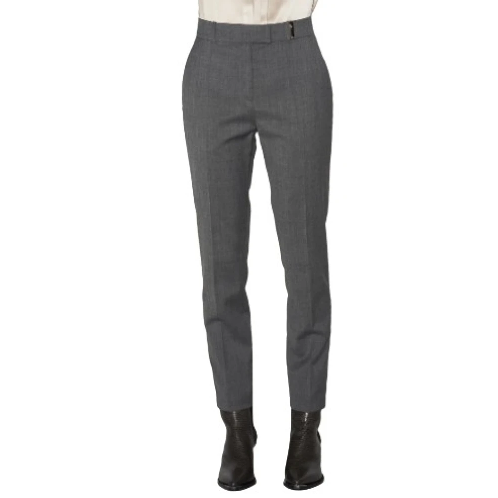 Barbara Bui Elegante op maat gemaakte broek met gestructureerde val Gray Dames