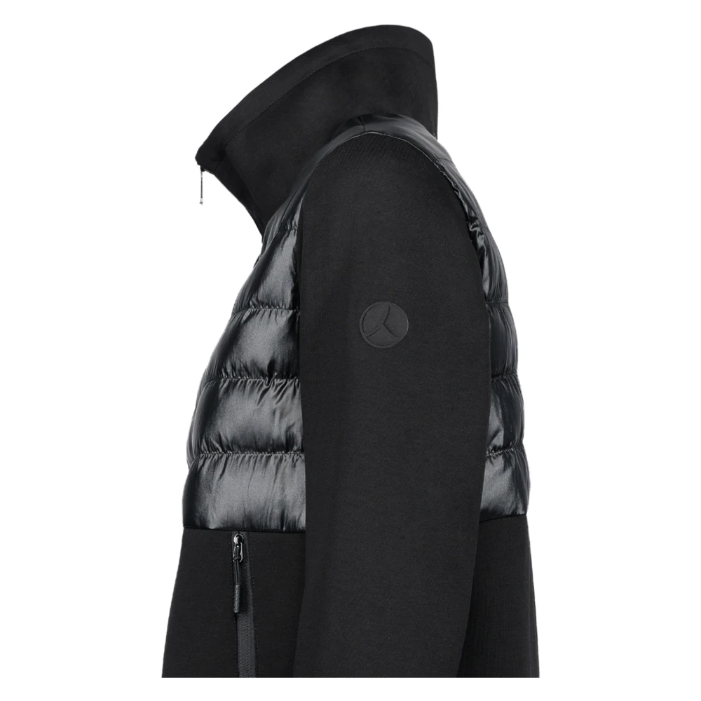 People of Shibuya Gewatteerd Nylon Sweatshirt Jack Black Dames