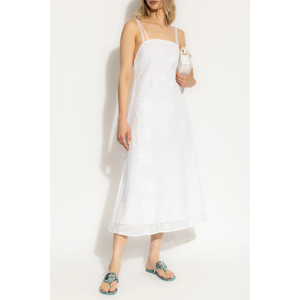 TORY BURCH Kanten jurk White Dames