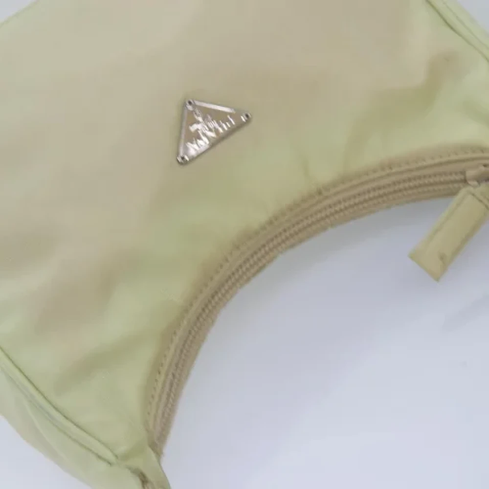 Prada Vintage Pre-owned Nylon pouches White Dames