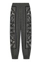 pantalon-decontracte-en-viscose-noire-avec-mini-imprime-monogramme