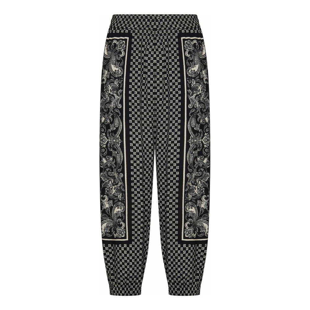 Trousers > Wide Trousers - - Balmain - Modalova