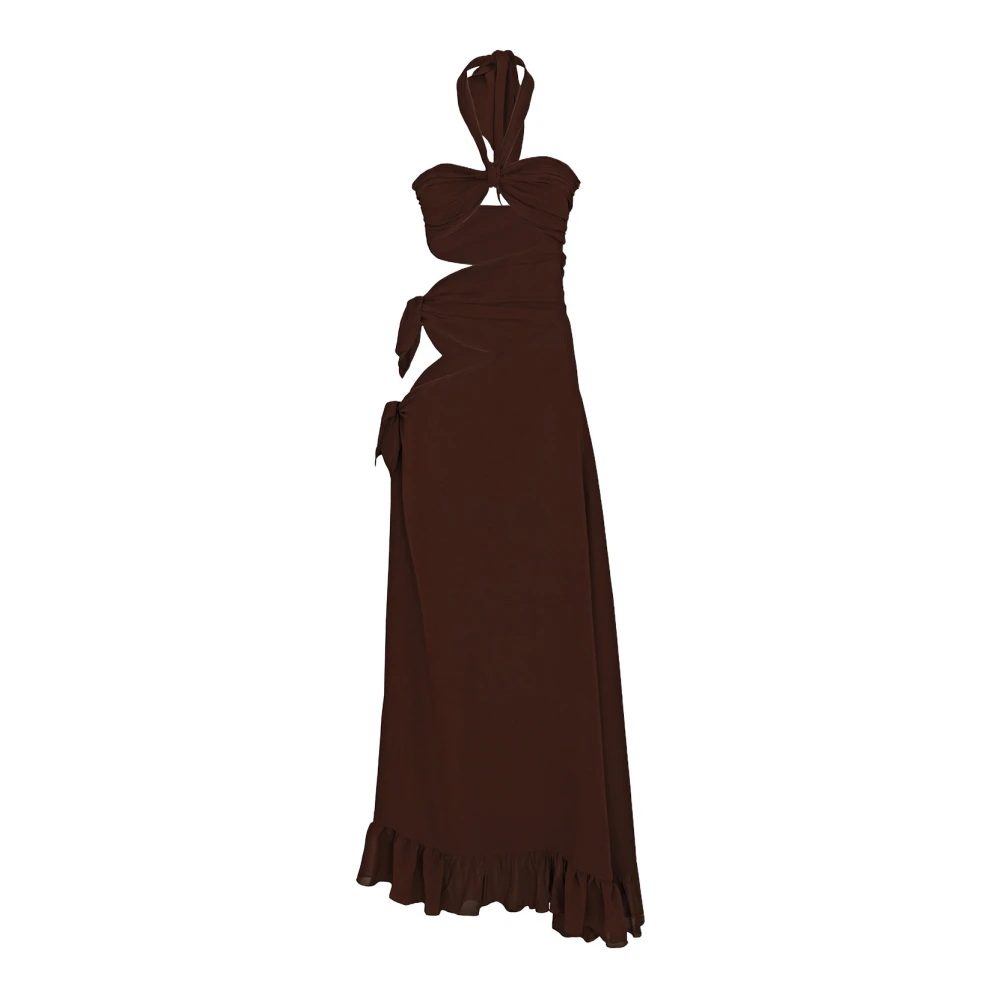 Raquel Diniz Women's Brown Gowns, Xs, Teresa Dress