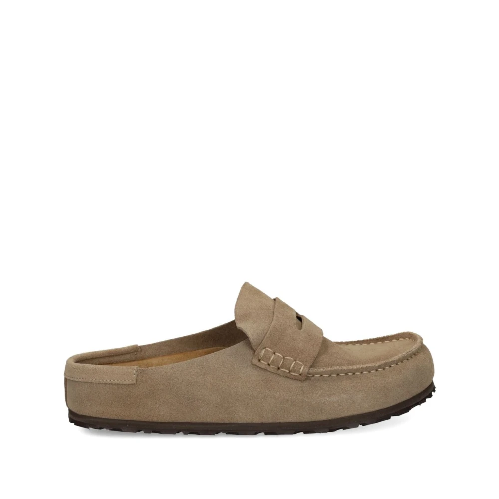 Birkenstock Unisex Marrone Birkenstock_naples Wrapped Suede Taupe_marrone_43 Eu_donna - Immagine 7