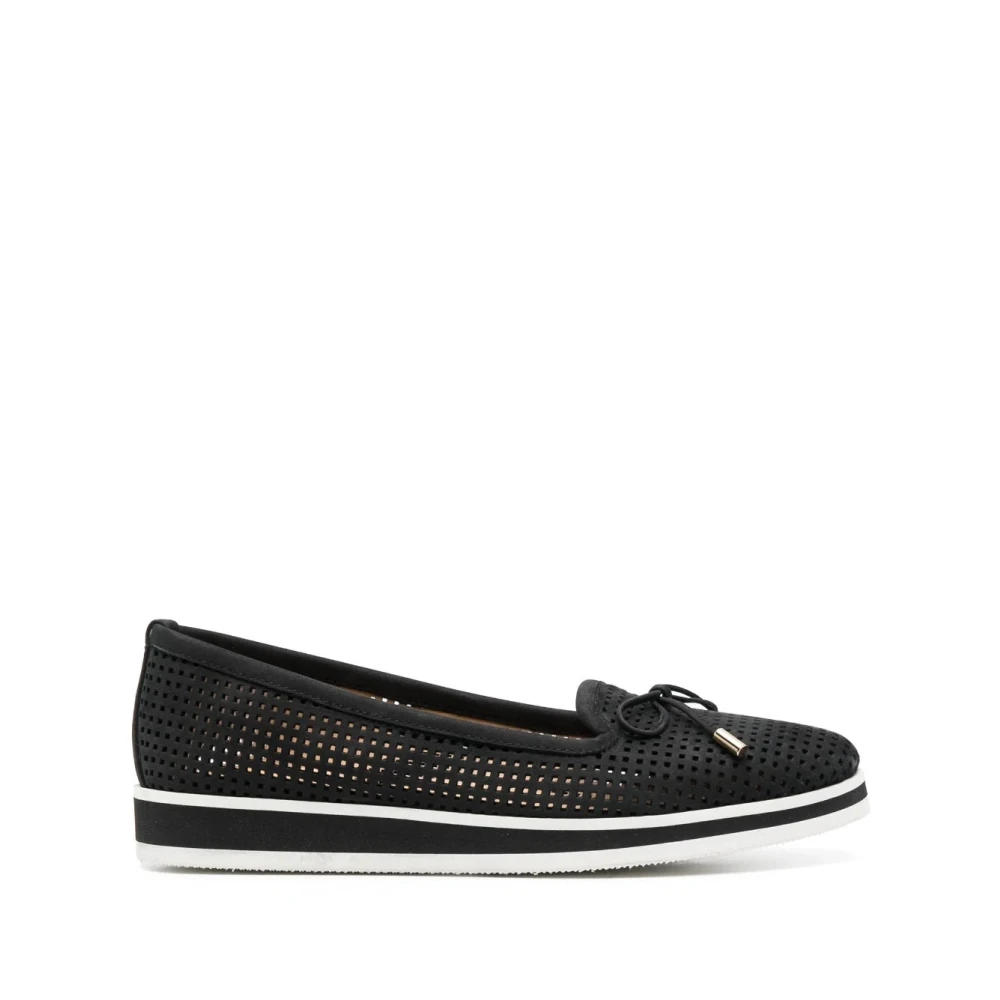 Baldinini Women's Black Ballerina Shoes, 3 Uk, Elegant Ballerinas