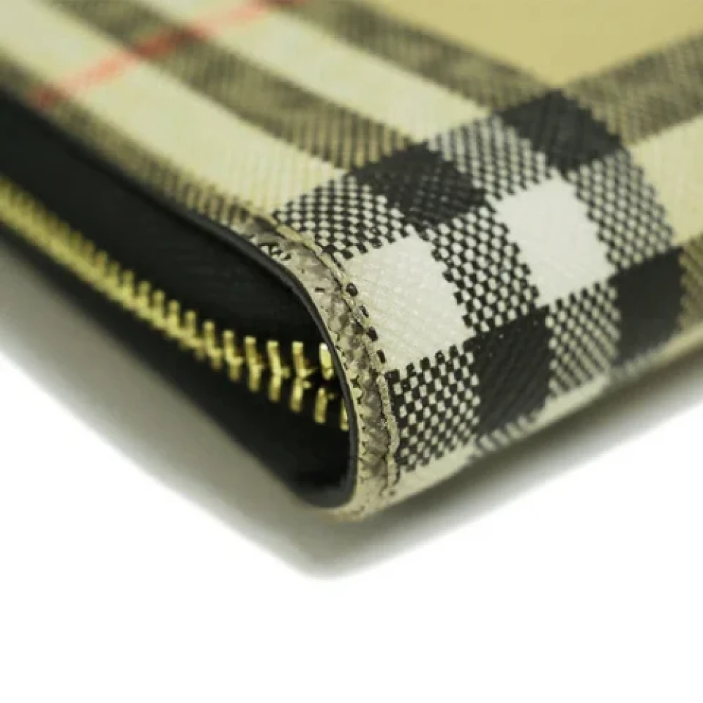 Burberry Vintage Pre-owned Leather wallets Brown Dames