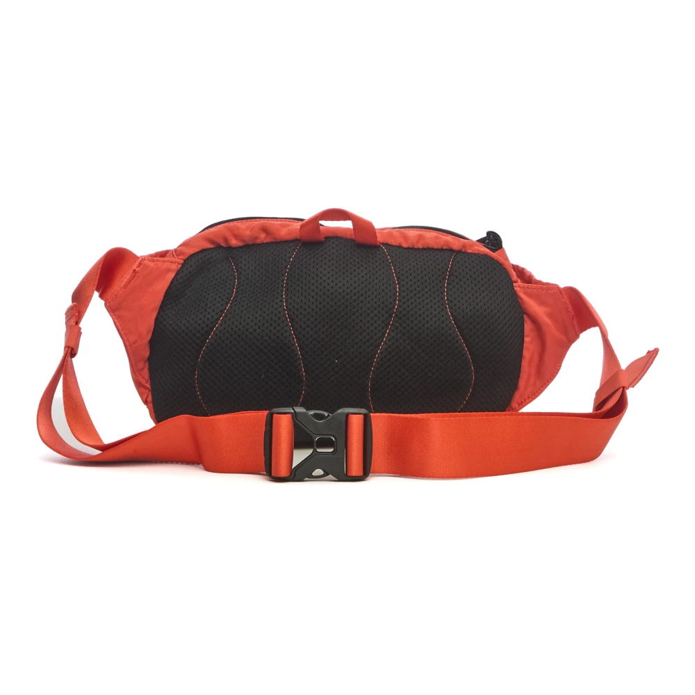 C.P. Company Rode Schoudertas Stijlvolle Crossbody Pack Orange Heren