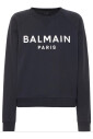 pull-en-coton-bleu-avec-logo-imprime