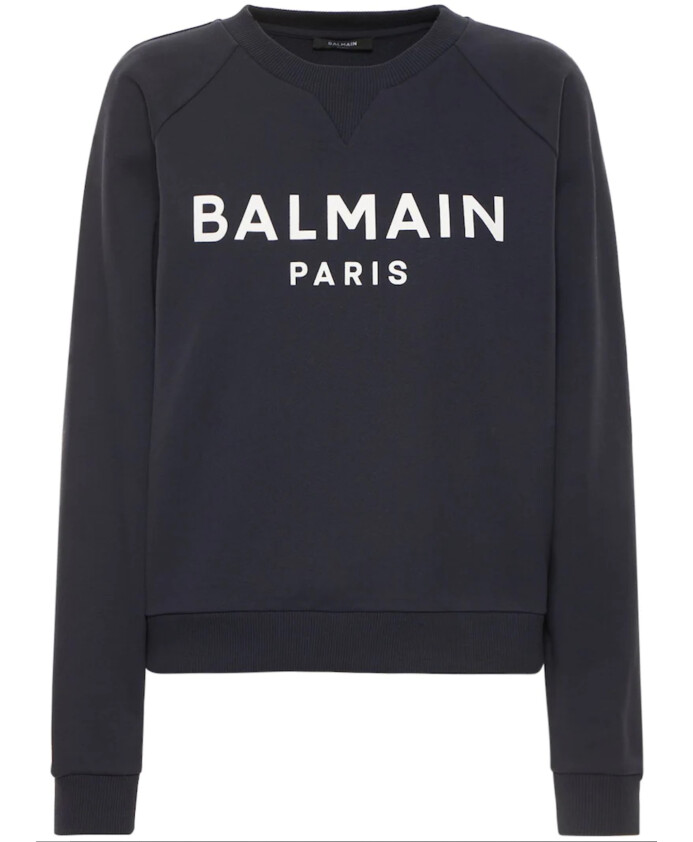 pull-en-coton-bleu-avec-logo-imprime