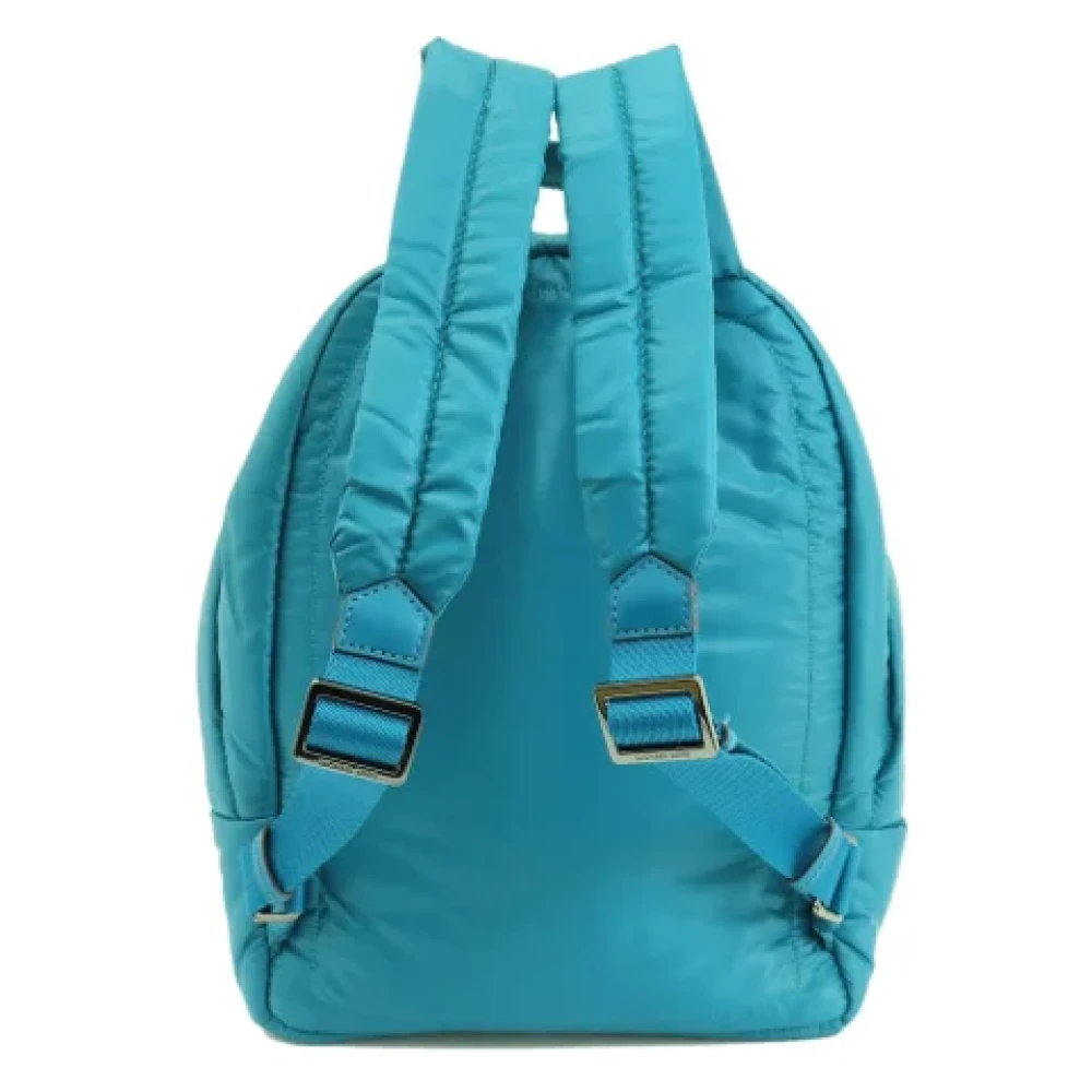 Michael Kors Pre-owned Fabric backpacks Blue Dames