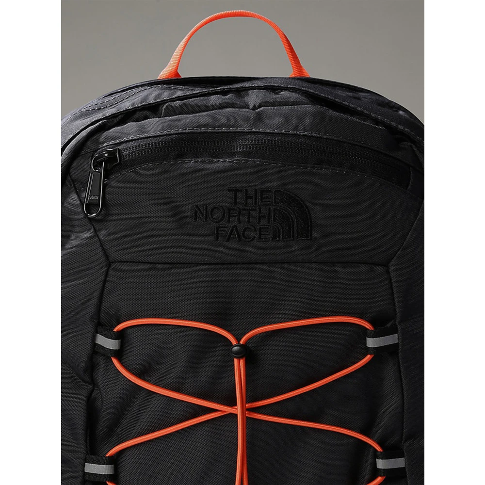The North Face Klassieke Borealis Rugzak in Asfaltgrijs Black Unisex