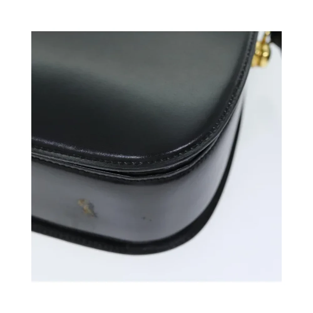 Bally Pre-owned Leather shoulder-bags Black Dames