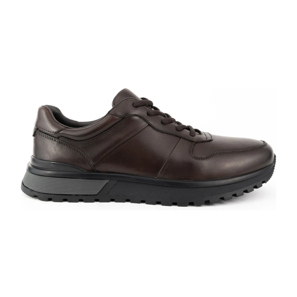 Sergio Moretti Bruine Schoenen met Veters Heren Schoenen
