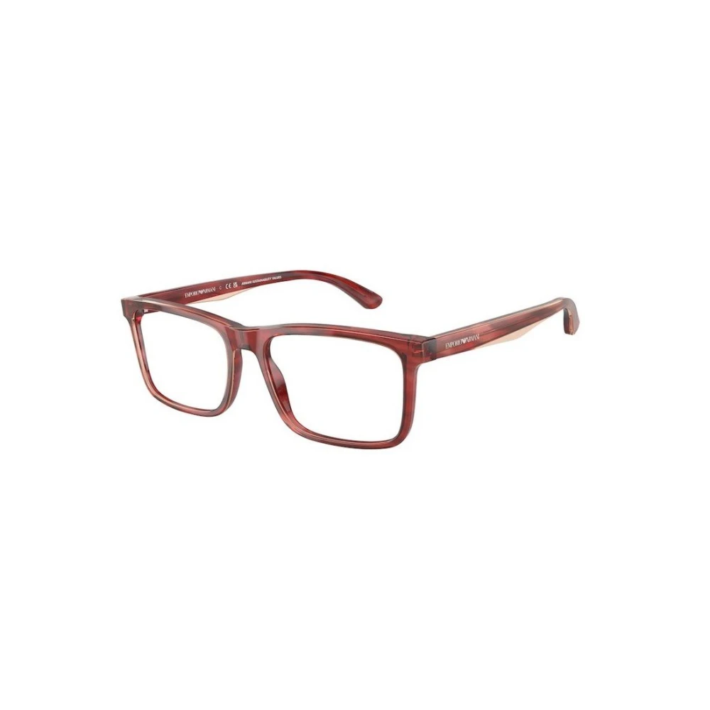 Emporio Armani Röd Eyeglasses