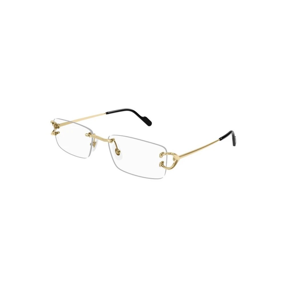 Cartier Glasses Yellow Unisex