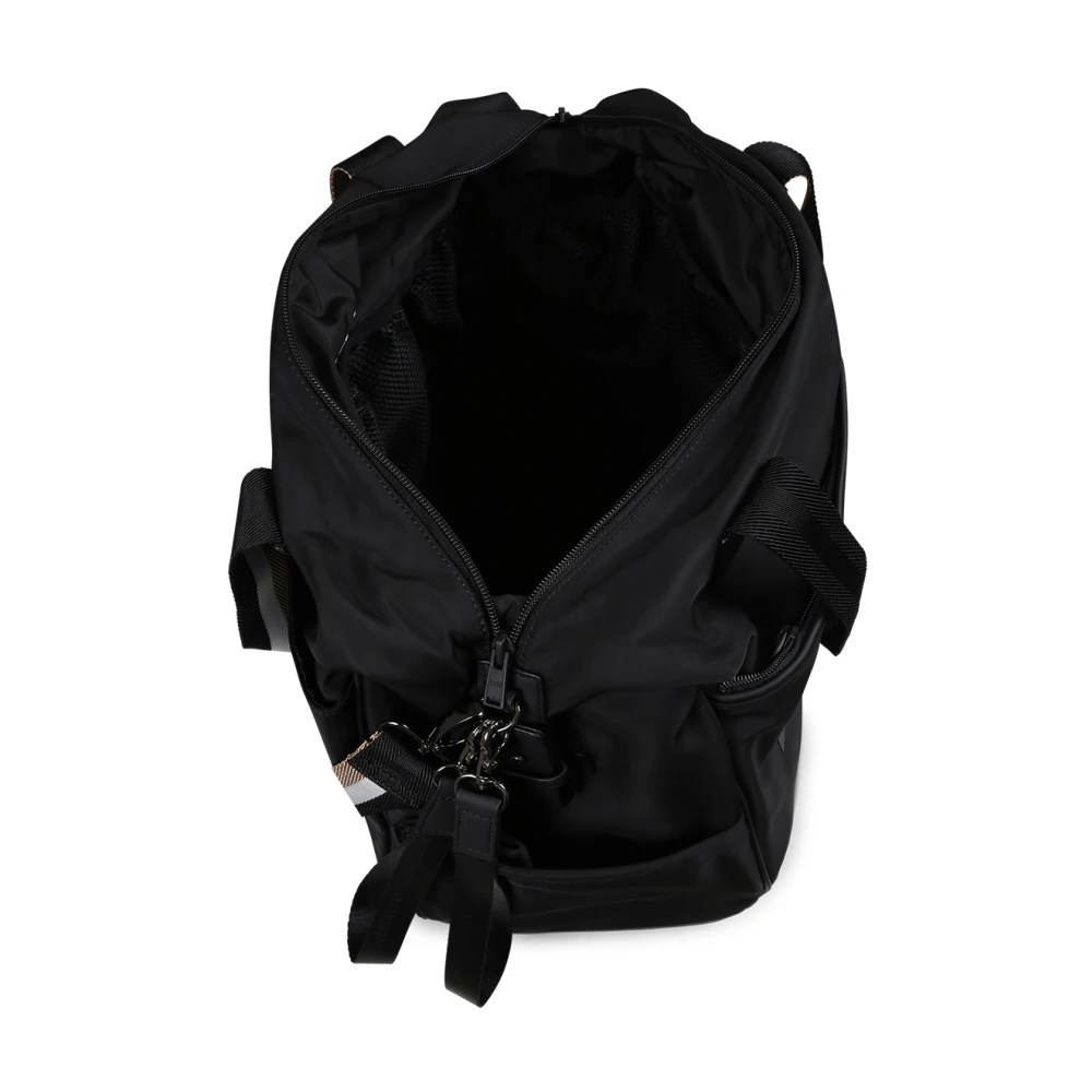 Hugo Boss Zwarte luiertas met logo Black Unisex