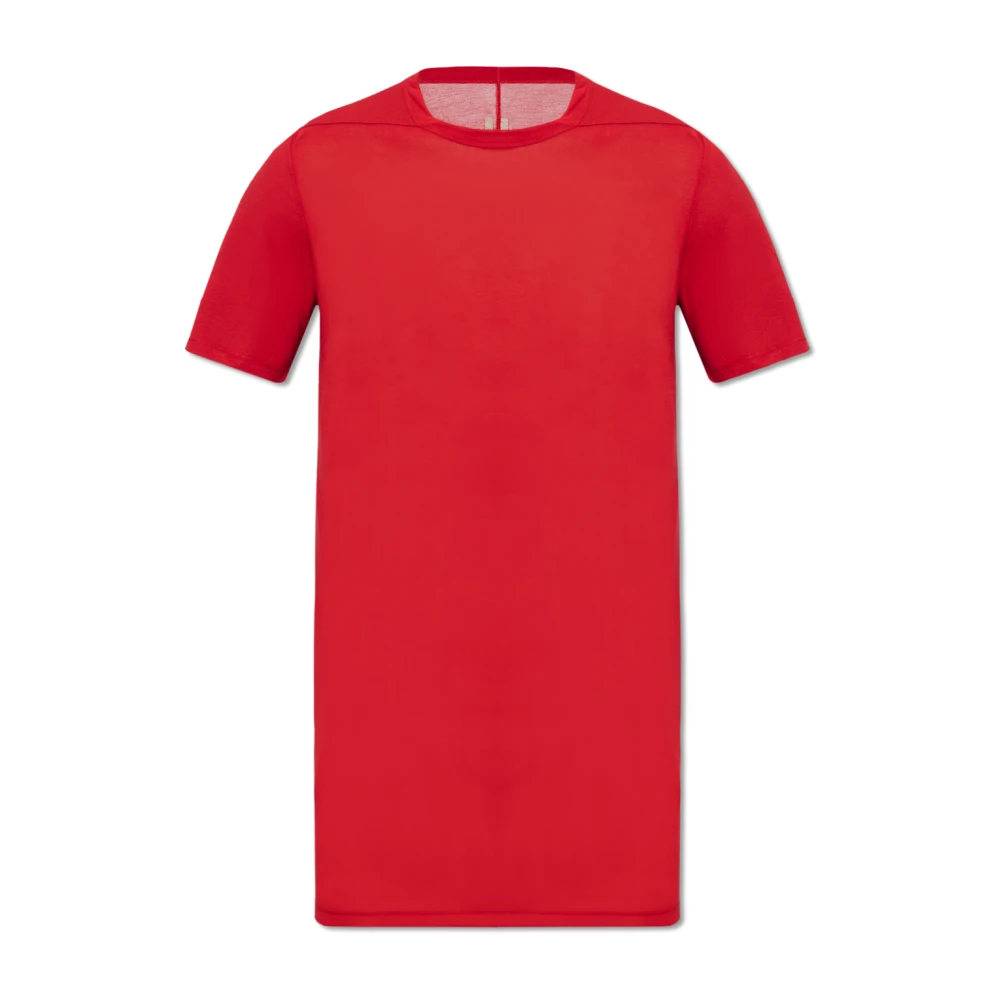Rick Owens Level T-shirt Red Heren