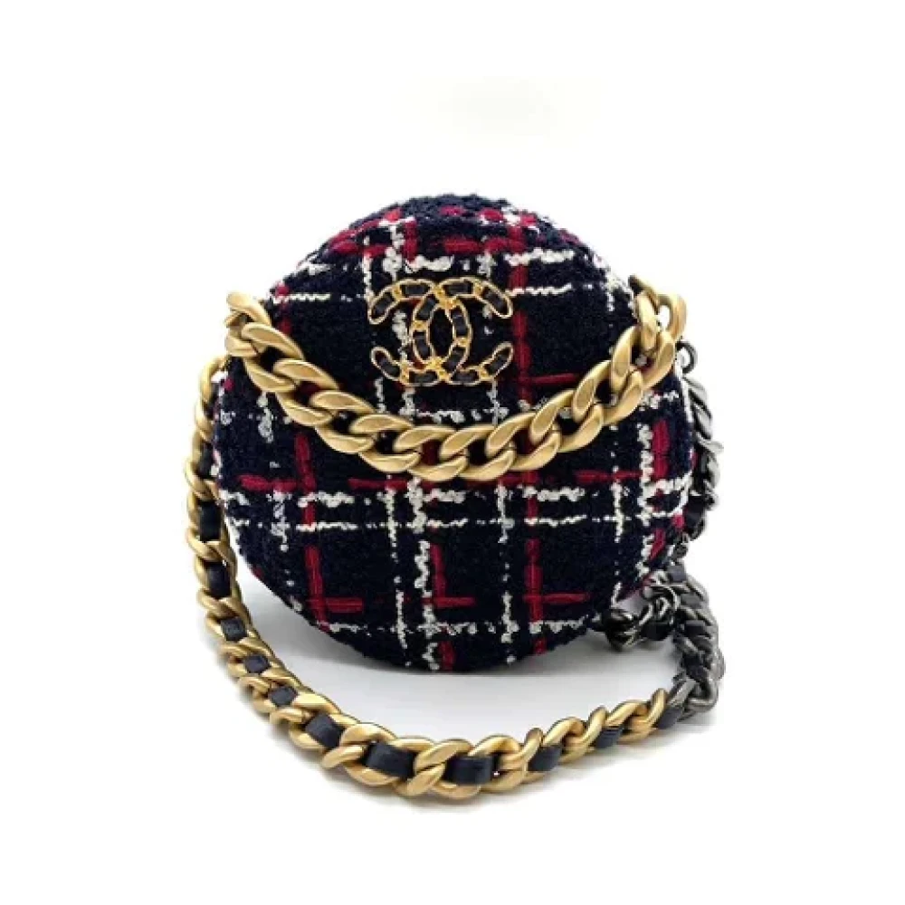 Chanel Vintage Pre-owned Canvas chanel-bags Multicolor Dames