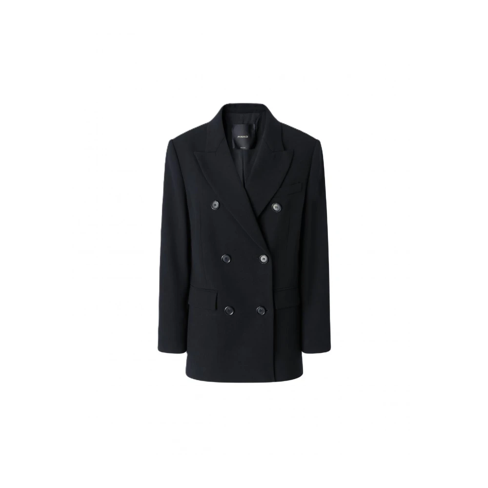 pinko Katoenen Casual Shirt Black Dames