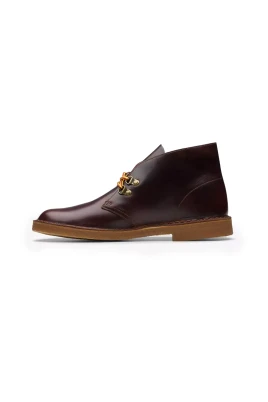 Burgundy Läder Hiker Boot