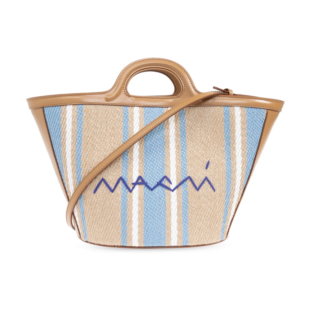 Marni - Bags > Handbags - Beige - Marni - Modalova
