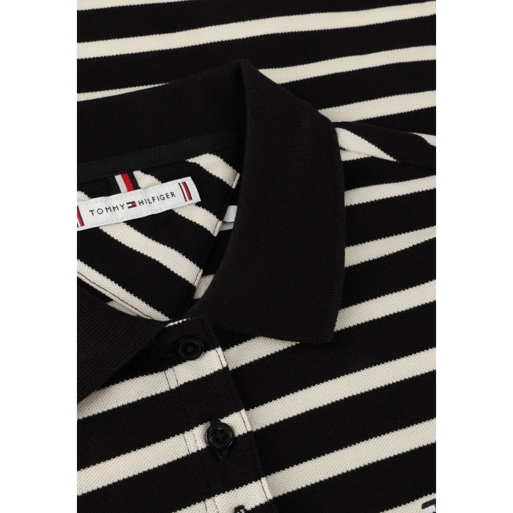 Tommy Hilfiger Breton Midi Polo Jurk Multicolor Dames