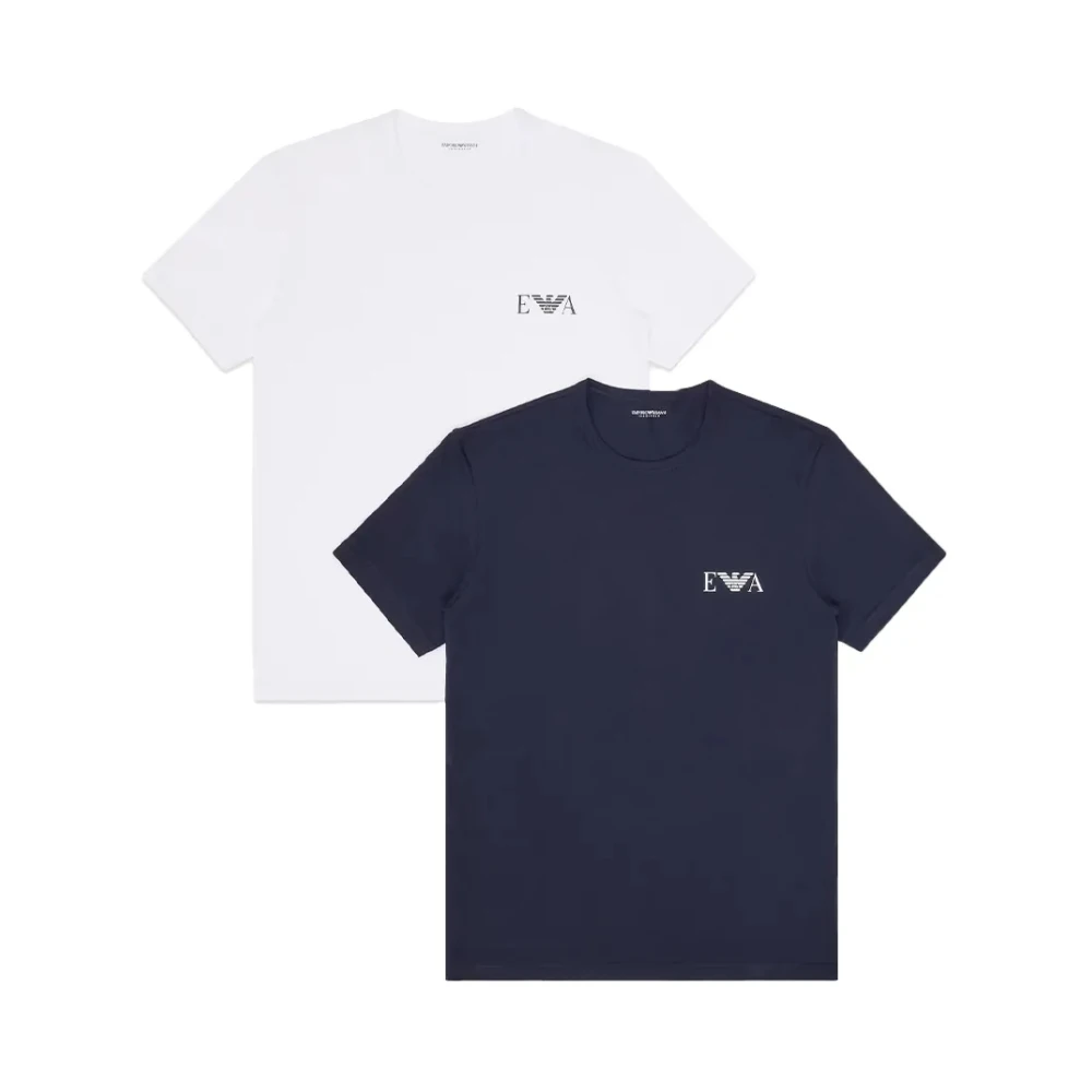 Emporio Armani Herren Multicolor Oberteile, Mehrfarbig, Mgröße: