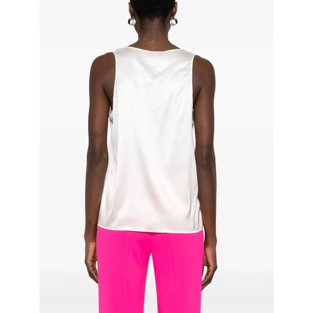 pinko Wit Marzemino Stijlvol Modieus Jurk White Dames