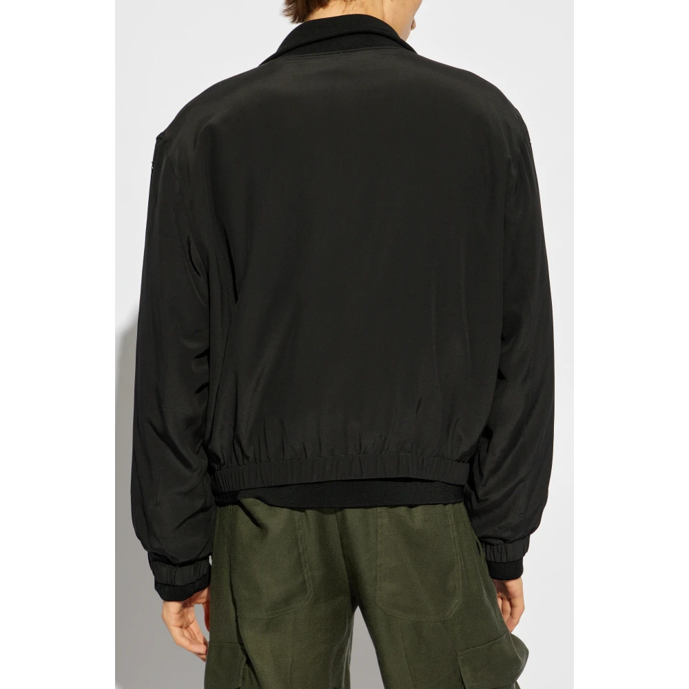 Helmut Lang Bomber jack Black Heren