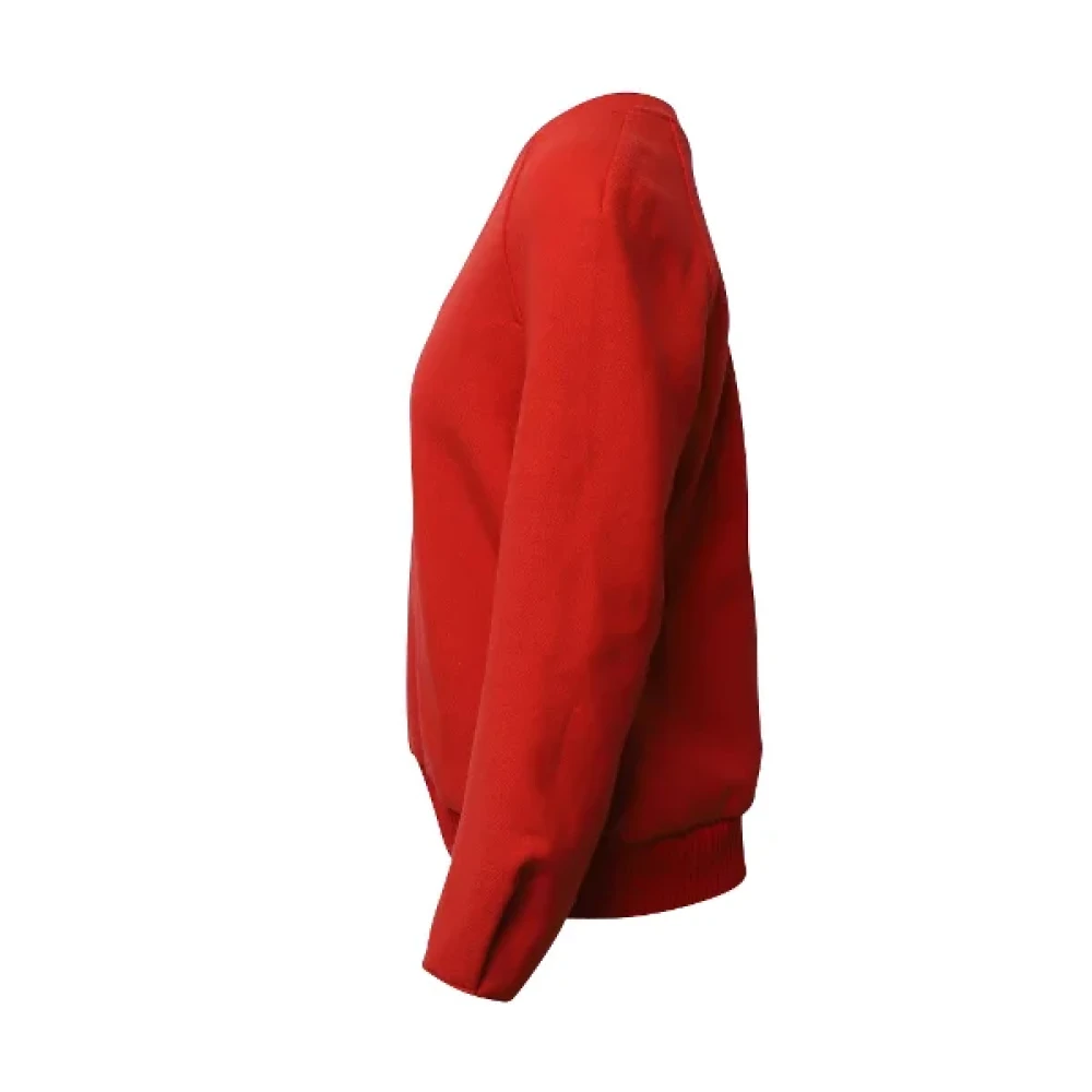 Jil Sander Pre-owned Polyester tops Red Dames