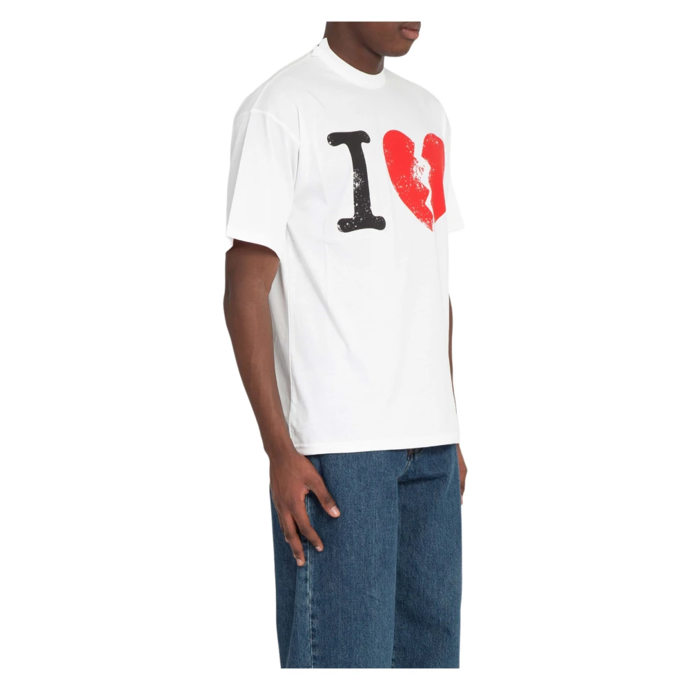 Magliano Print Tee met Uniek Ontwerp White Heren
