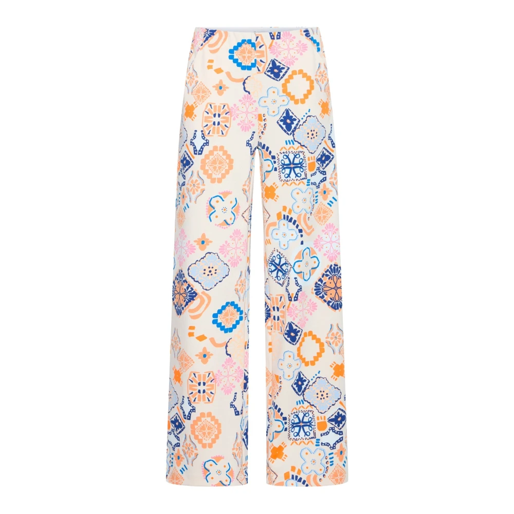 Ichi Damen Blanc Bedruckte Hose Kate 40 - Bild 2