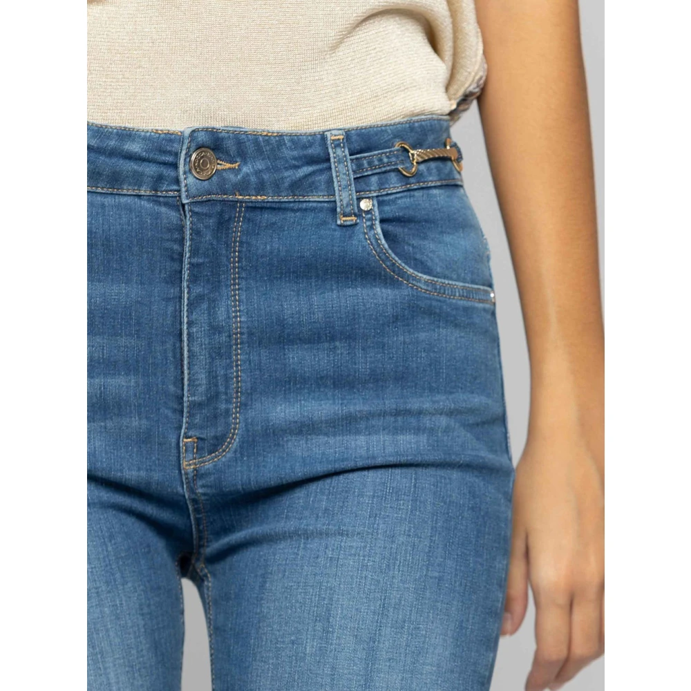 Kocca Bootcut Denim Jeans Blue Dames